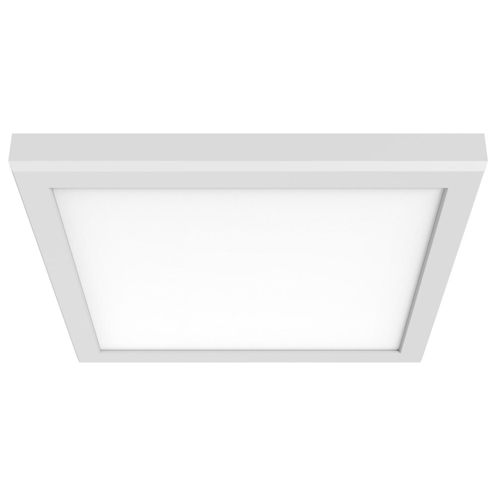 Blink Pro Plus; 19.5 Watt; 12 inch; Surface Mount LED; CCT Selectable; 90 CRI; White Finish; 120/277