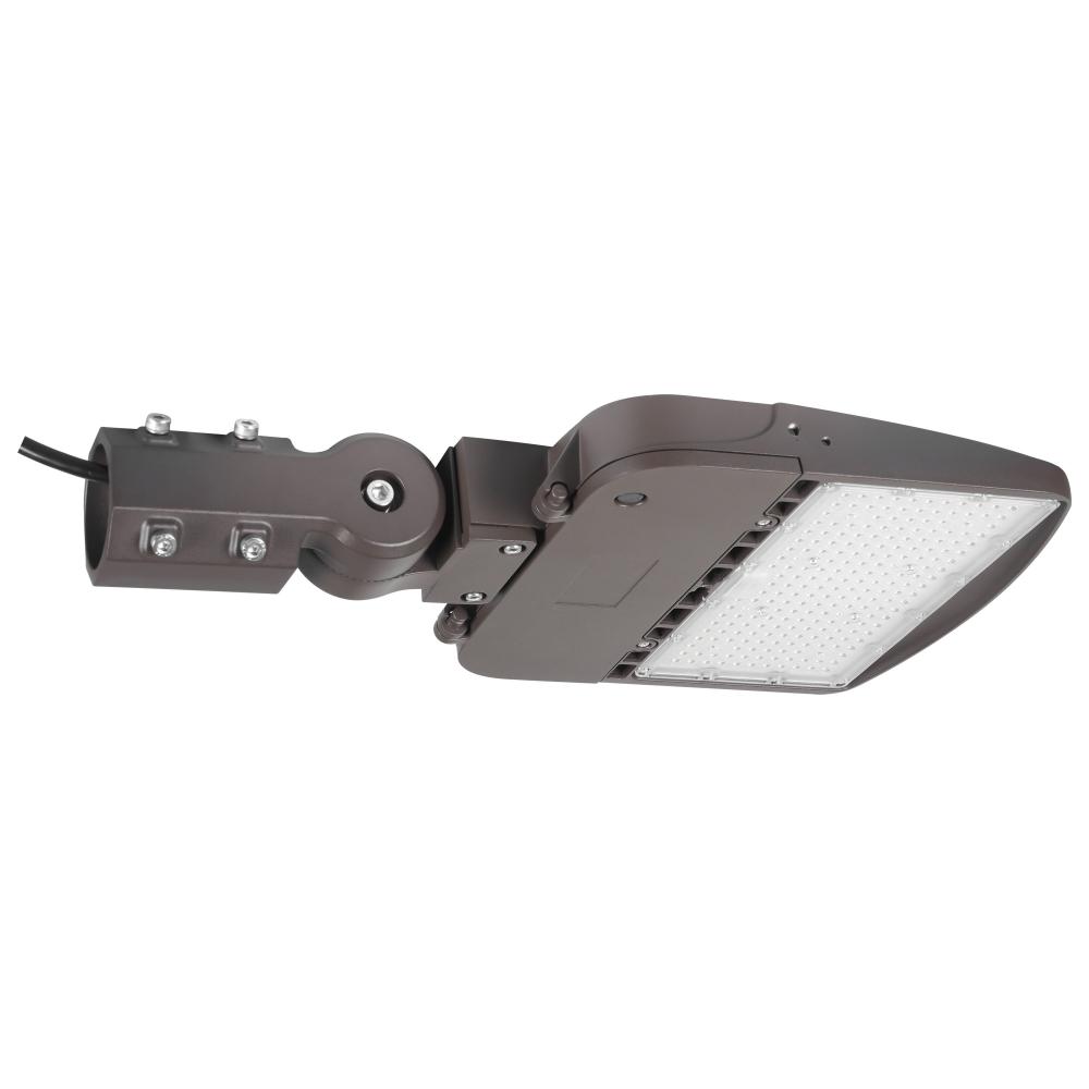 LED Area Light Type III; 100W; Bronze Finish; 4000K; 120-277V