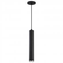 Nuvo 62/819 - Century; 12 Watt; 16"; LED Pendant; Matte Black and Brushed Nickel Finish