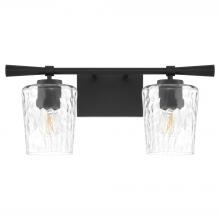 Quorum 5204-2-59 - Goodwin 2 Light Vanity, Matte Black