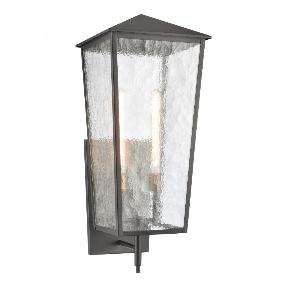 Marquis 32'' High 2-Light Outdoor Sconce - Matte Black