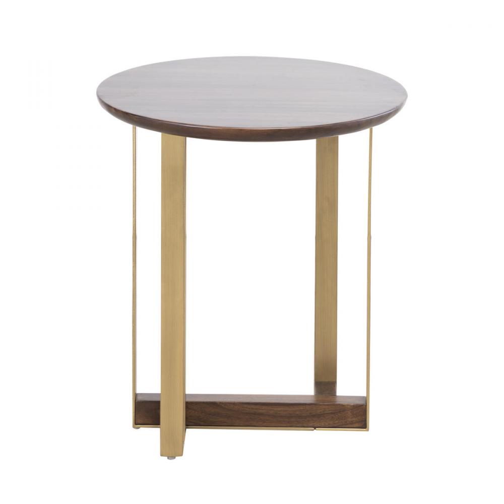 Crafton Accent Table - Mahogany