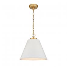 ELK Home 68174/1 - Vellus 14'' Wide 1-Light Pendant - Matte White