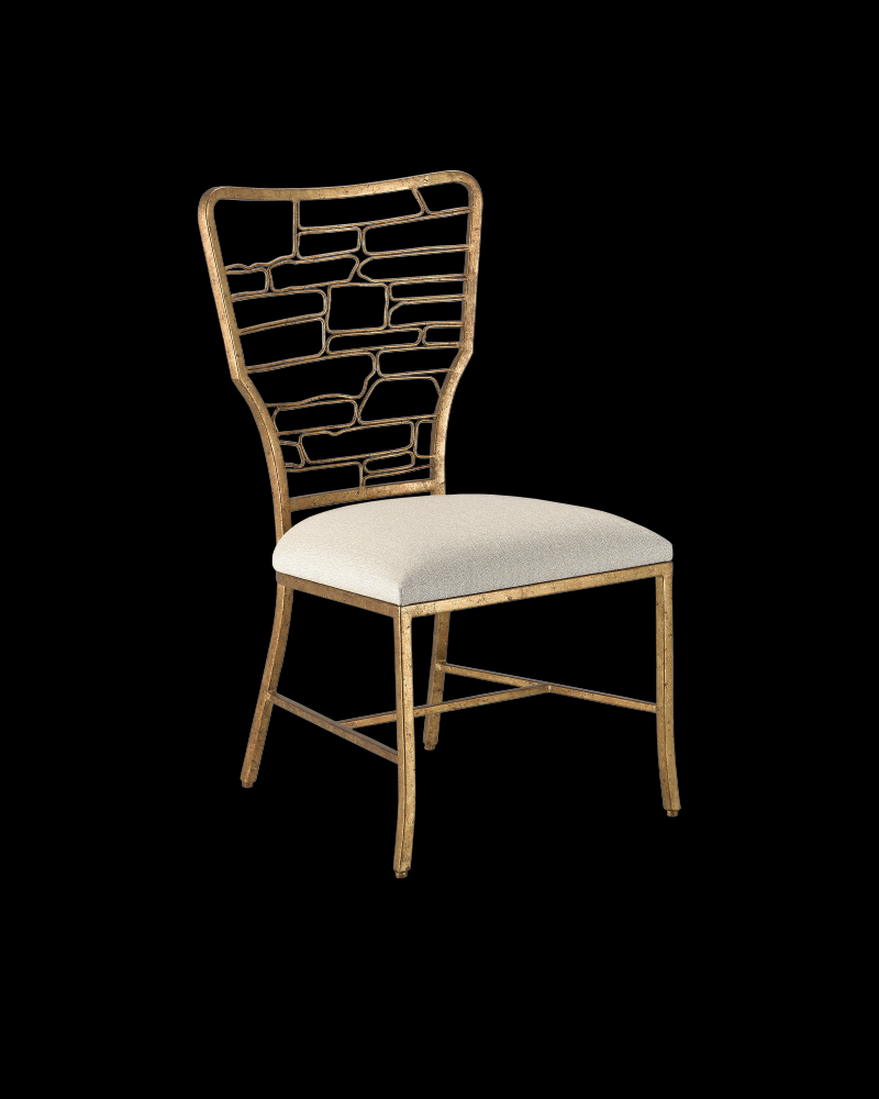 Vinton Gold Chair, Appeal Sand