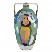 Currey 1200-0617 - Amphora Large Multi-Colored Va