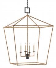 Currey 9000-0611 - Denison Large Natural Lantern