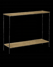 Currey 4000-0023 - Boyles Brass Console Table