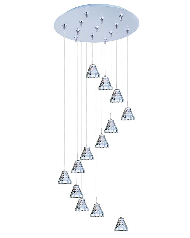 Geo 13-Light RapidJack Pendant and Canopy