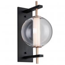  E11041-24GLD - Axle-Wall Sconce